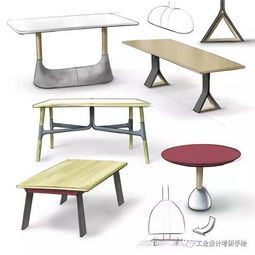 家具设计手绘草图 从概念到实物的艺术桥梁